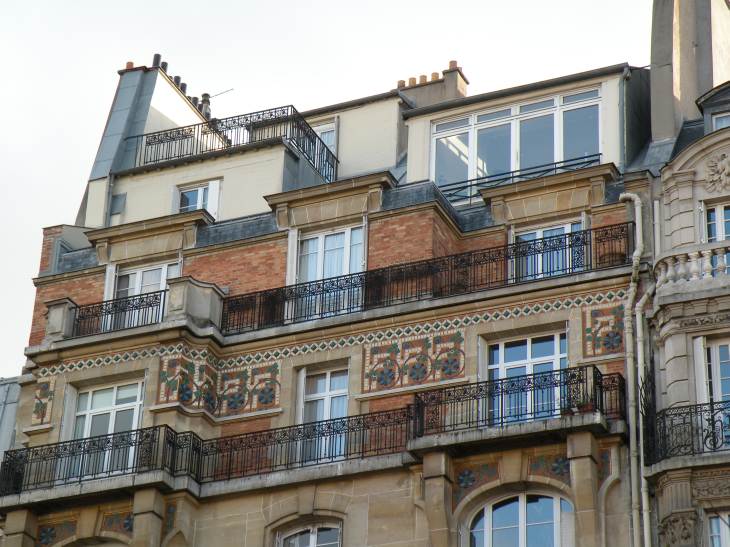  terrasses et baies vitrées, Montparnasse